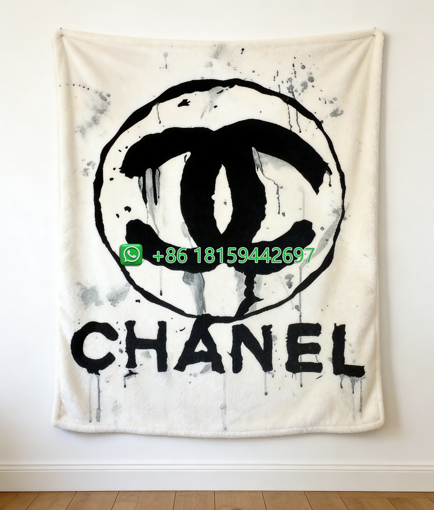 Chanel Throw Blankets